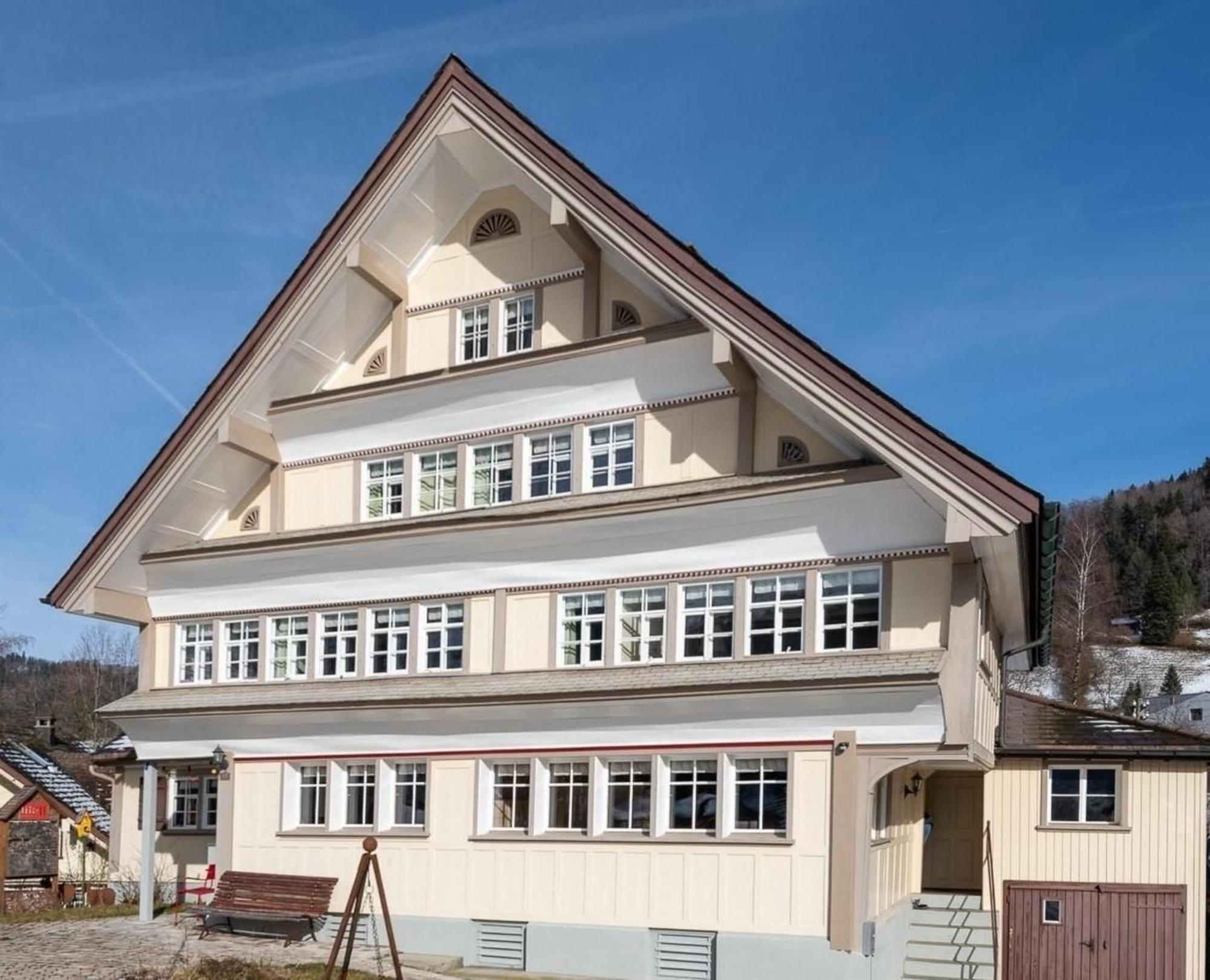 Ferienhaus Lindeli, Ehemalige Holzofenbaeckerei Villa Sankt Peterzell ภายนอก รูปภาพ